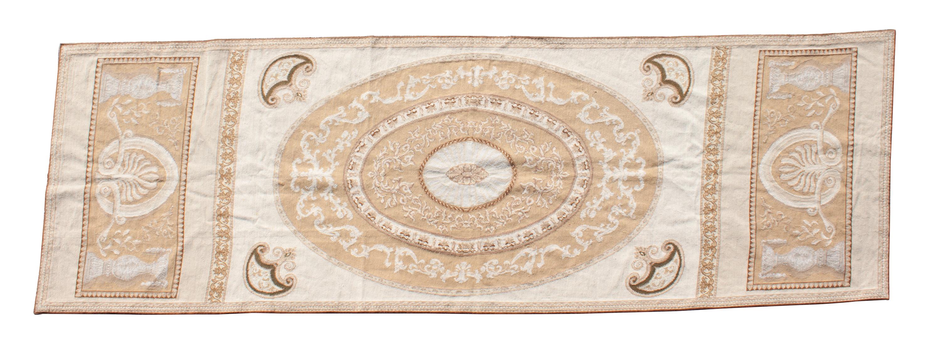 A Machine Made Wall Tapestry 9' x 3' 3" — 20TH CENTURY