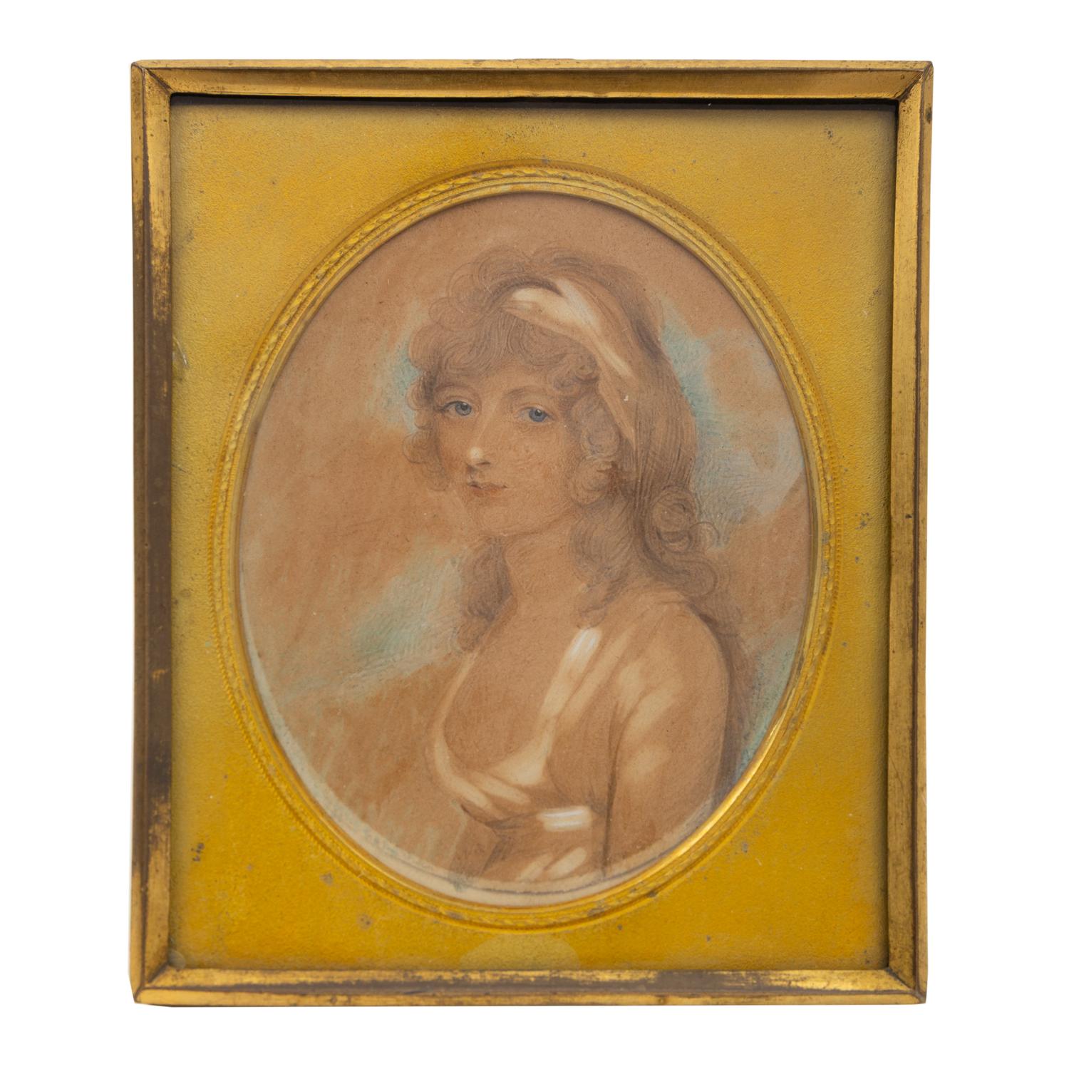 Richard Cosway (English, 1742-1821), A Portrait Miniature of Lady Elizabeth Clements