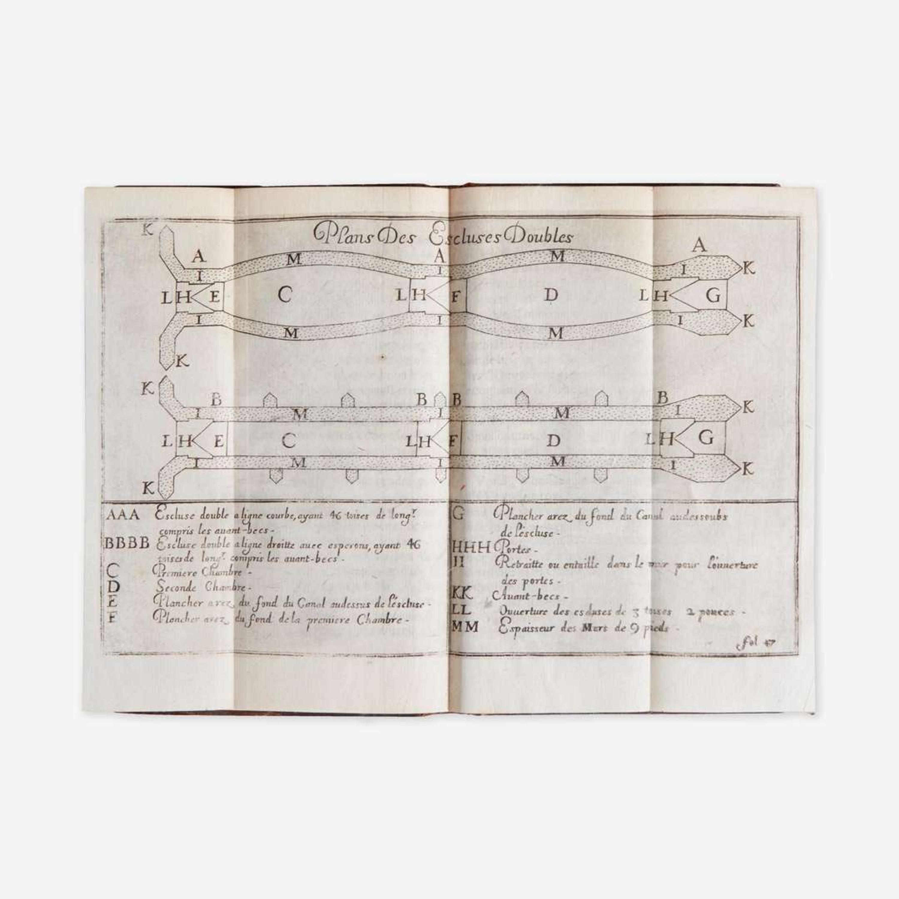 [Travel and Exploration] Froidour, (Louis) de Lettre A Monsieur Barrillon Damoncourt...Contenant la relation & la description des Travaux qui se font en Languedoc, pour la Communication...