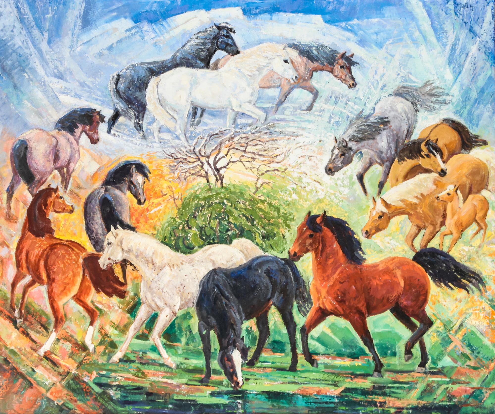 Ila McAfee, (American, 1897-1995), The Seasons, 1904