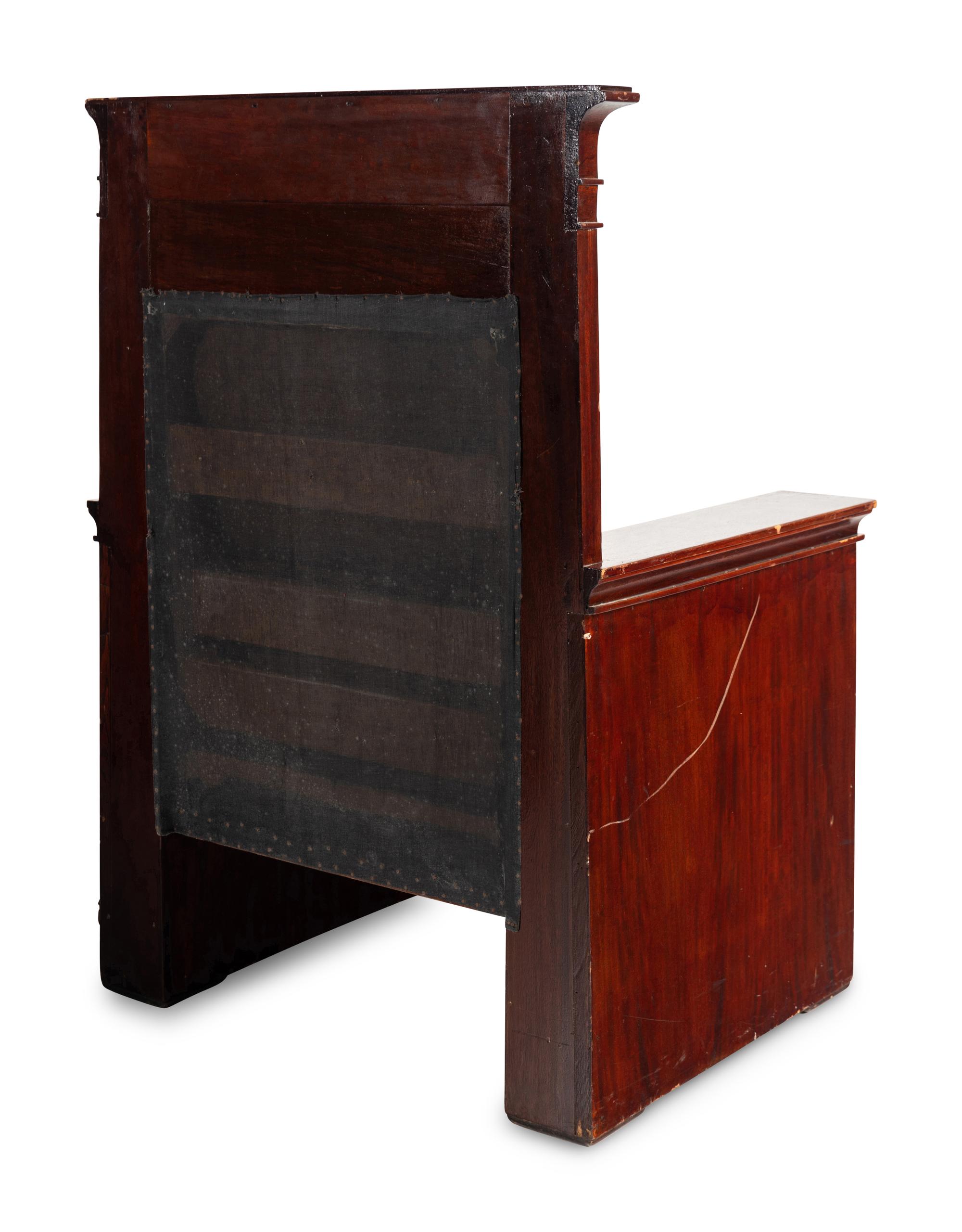 A Pair of Egyptian Revival Throne Chairs