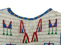Plains Beaded Hide Vest