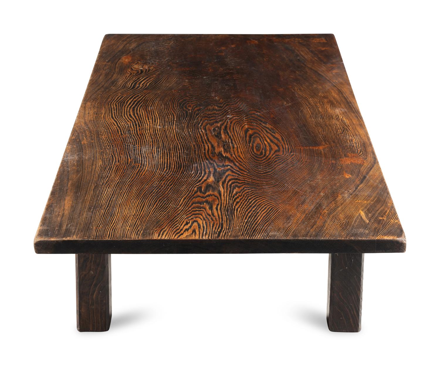 A Contemporary Oak Cocktail Table