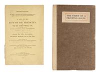 [FRANKLIN, Benjamin (1705-1790)]. A group of 11 works by and about Franklin and contemporary printers, including: