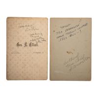 [EARLY PHOTOGRAPHY - PORTRAITURE]. A large group of over 240 portraits of men, primarily cabinet cards, comprising: