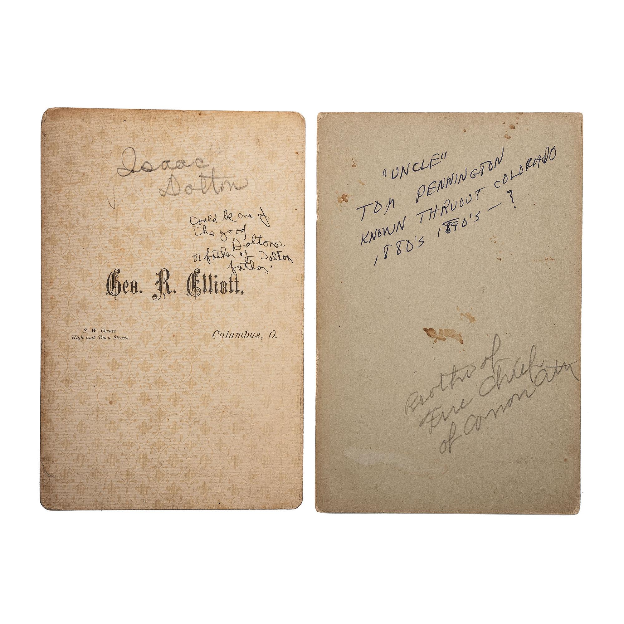 [EARLY PHOTOGRAPHY - PORTRAITURE]. A large group of over 240 portraits of men, primarily cabinet cards, comprising: