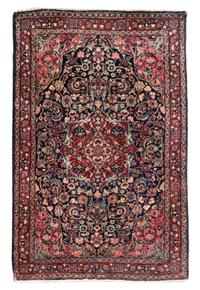 A Sarouk Wool Rug 5 Feet x 3 feet 8 inches. — MID-20TH CENTURY