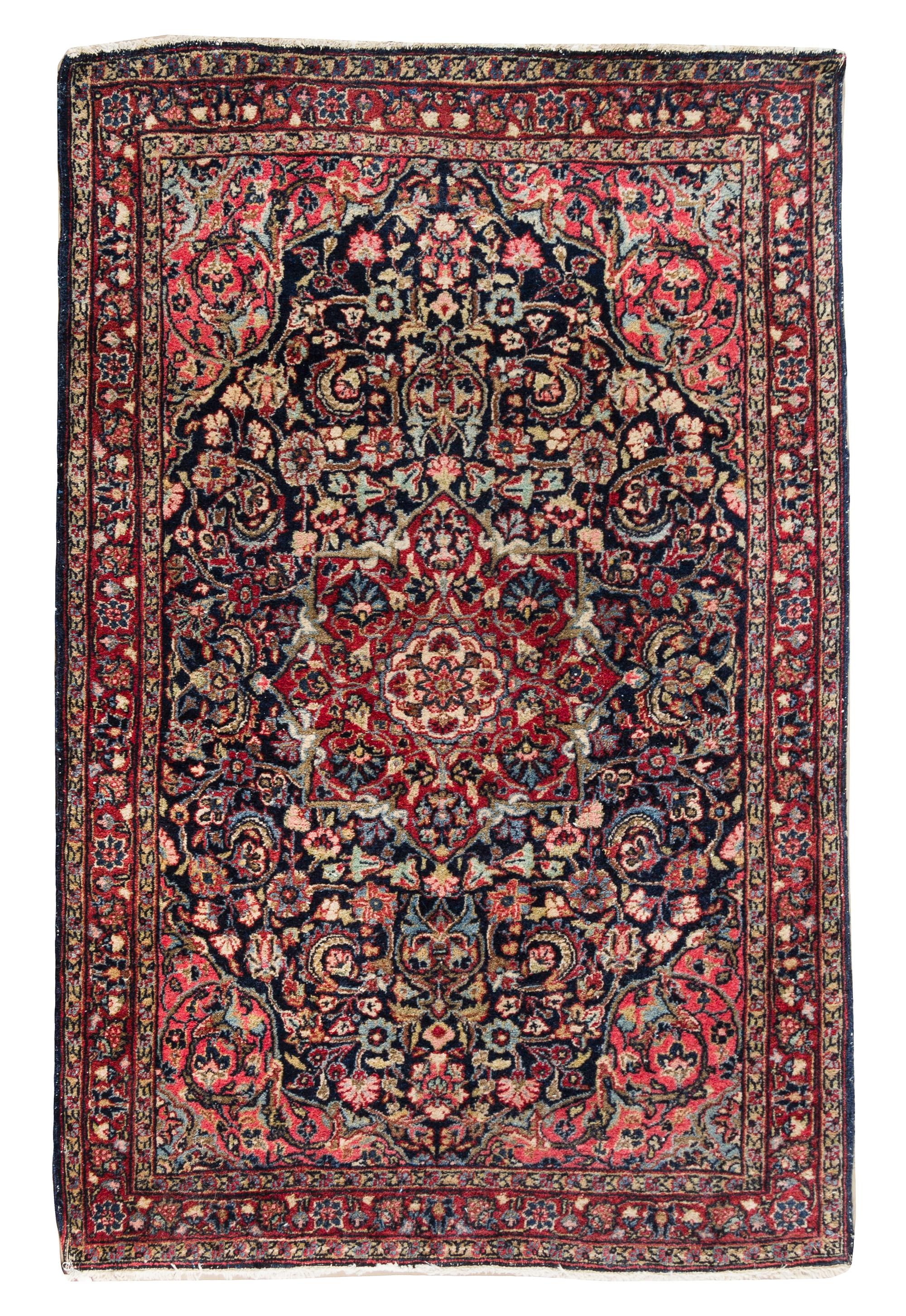 A Sarouk Wool Rug 5 Feet x 3 feet 8 inches. — MID-20TH CENTURY