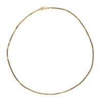 A 14 Karat Yellow Gold Necklace, Italian,