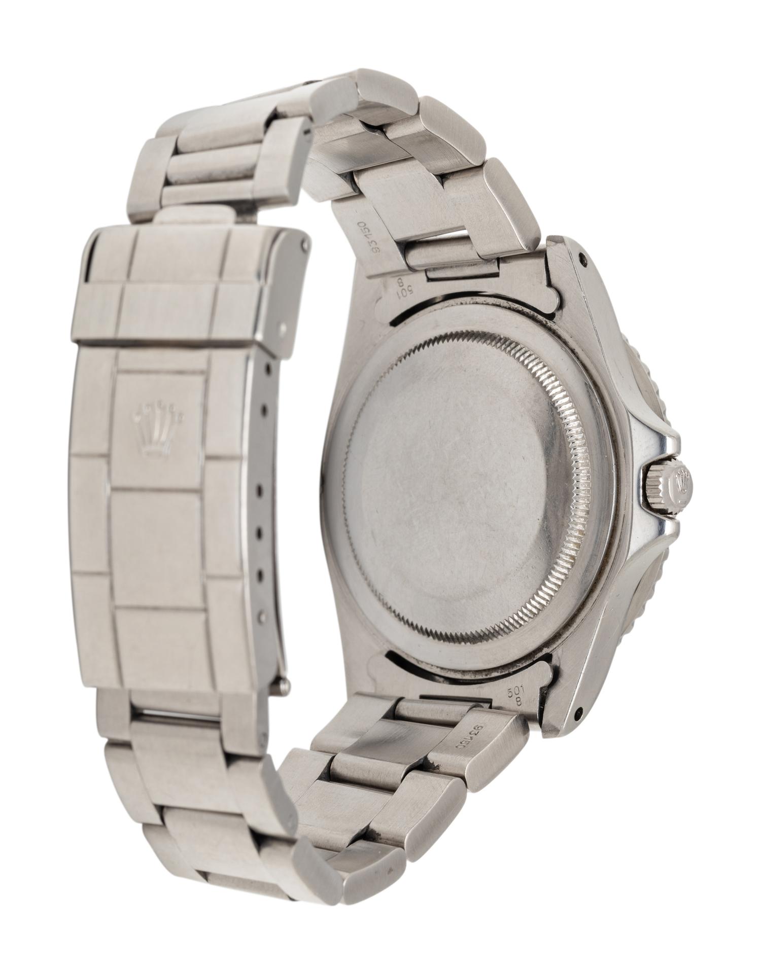 ROLEX, REF. 1675 STAINLESS STEEL 'GMT-MASTER' WATCH
