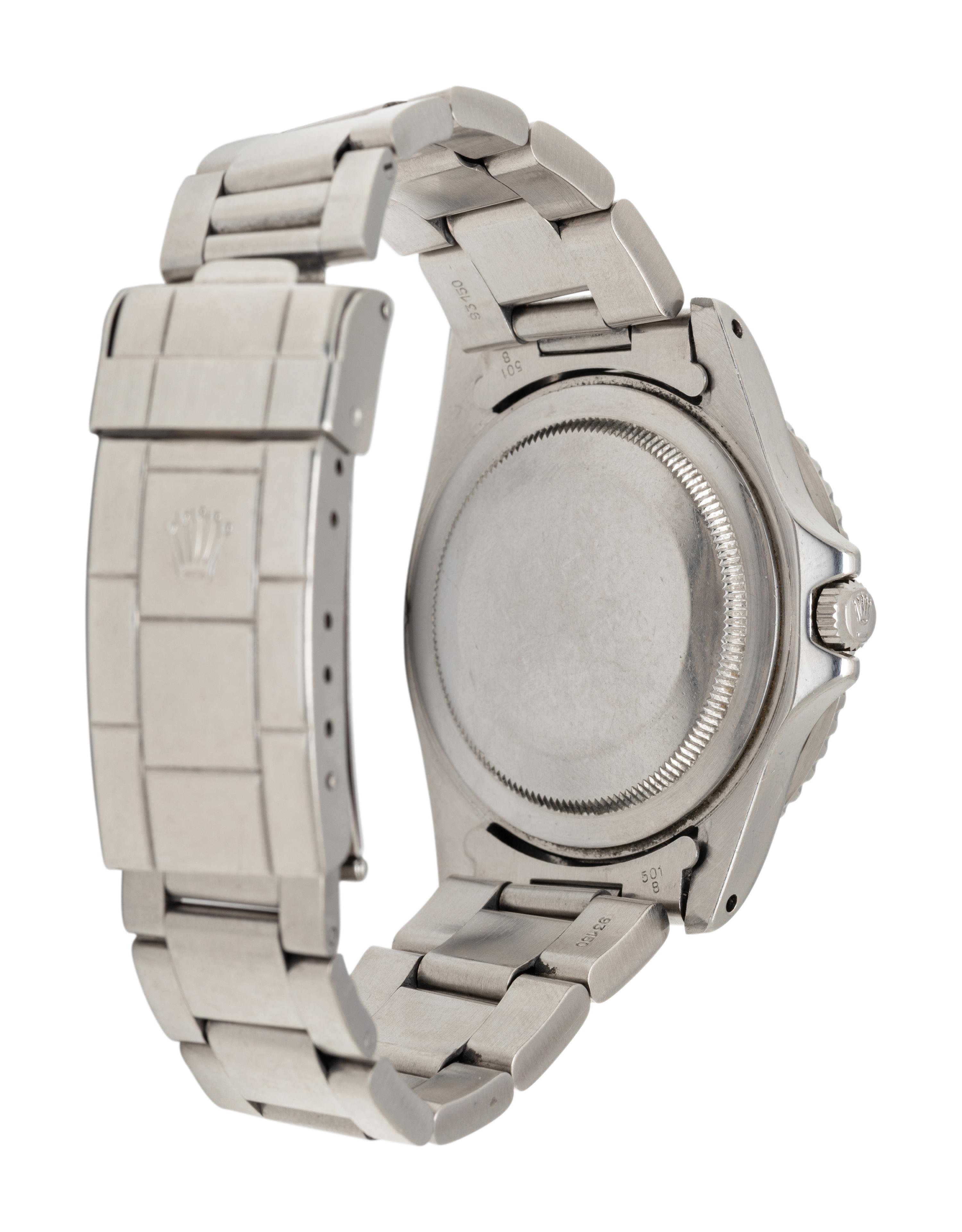 ROLEX, REF. 1675 STAINLESS STEEL 'GMT-MASTER' WATCH