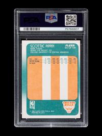 A Group of PSA Graded 1988 Fleer Michael Jordan and Scottie Pippen Basketball Cards,