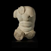 ROMAN TORSO OF THE "SPINARIO" 1st Century BC-1st Century AD
