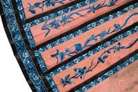 Two Chinese Silk Embroidered Apron Skirts