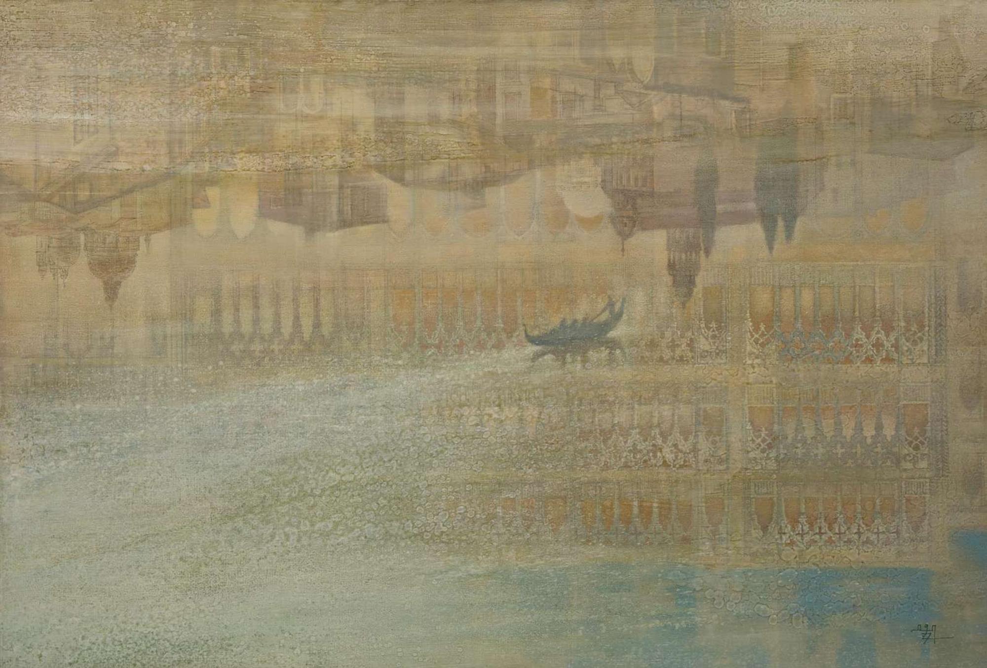 Dmitry Plavinsky (Russian, 1937-2012) - Evening in Venice