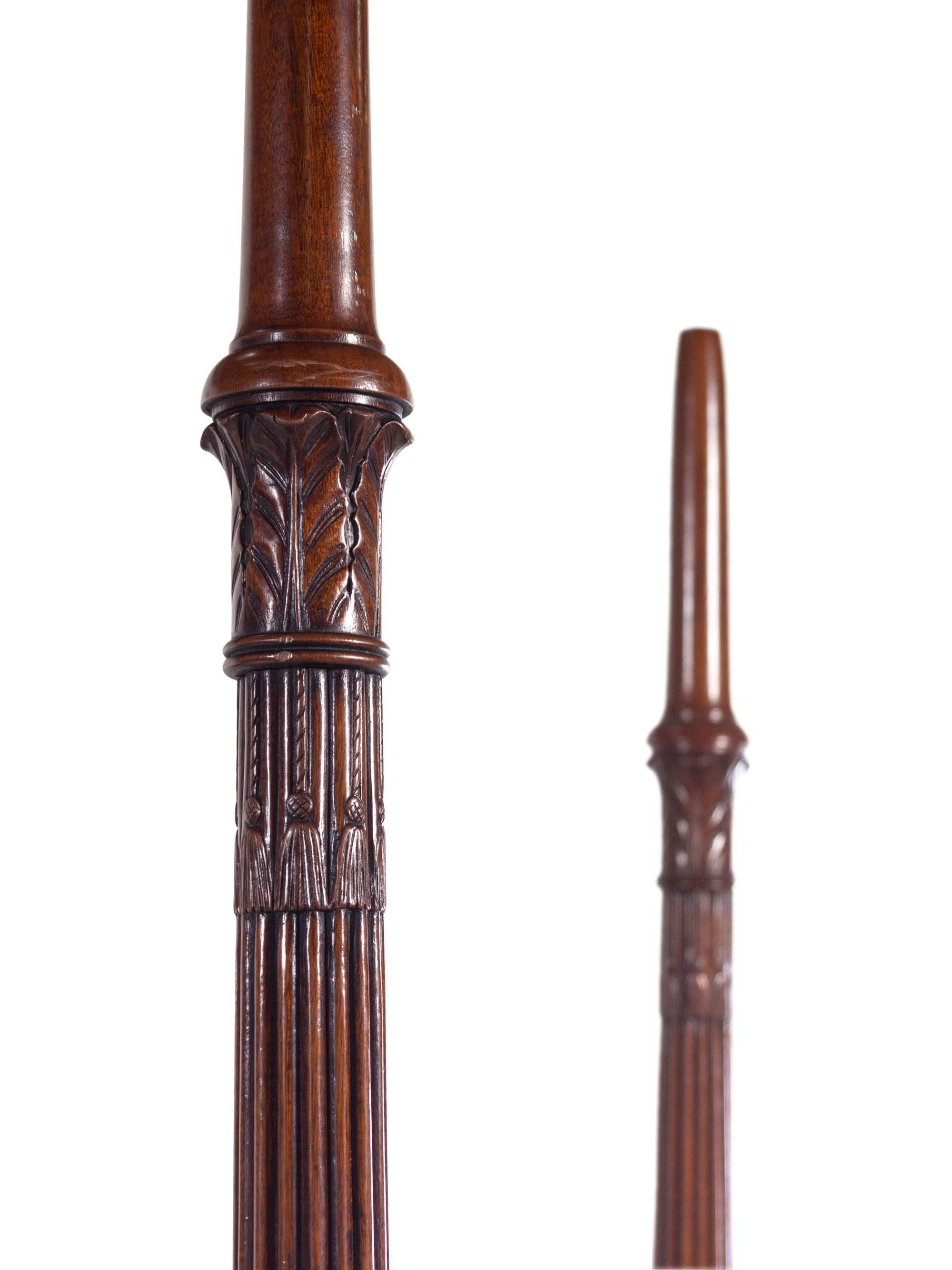 A George III Style Mahogany Poster Bed