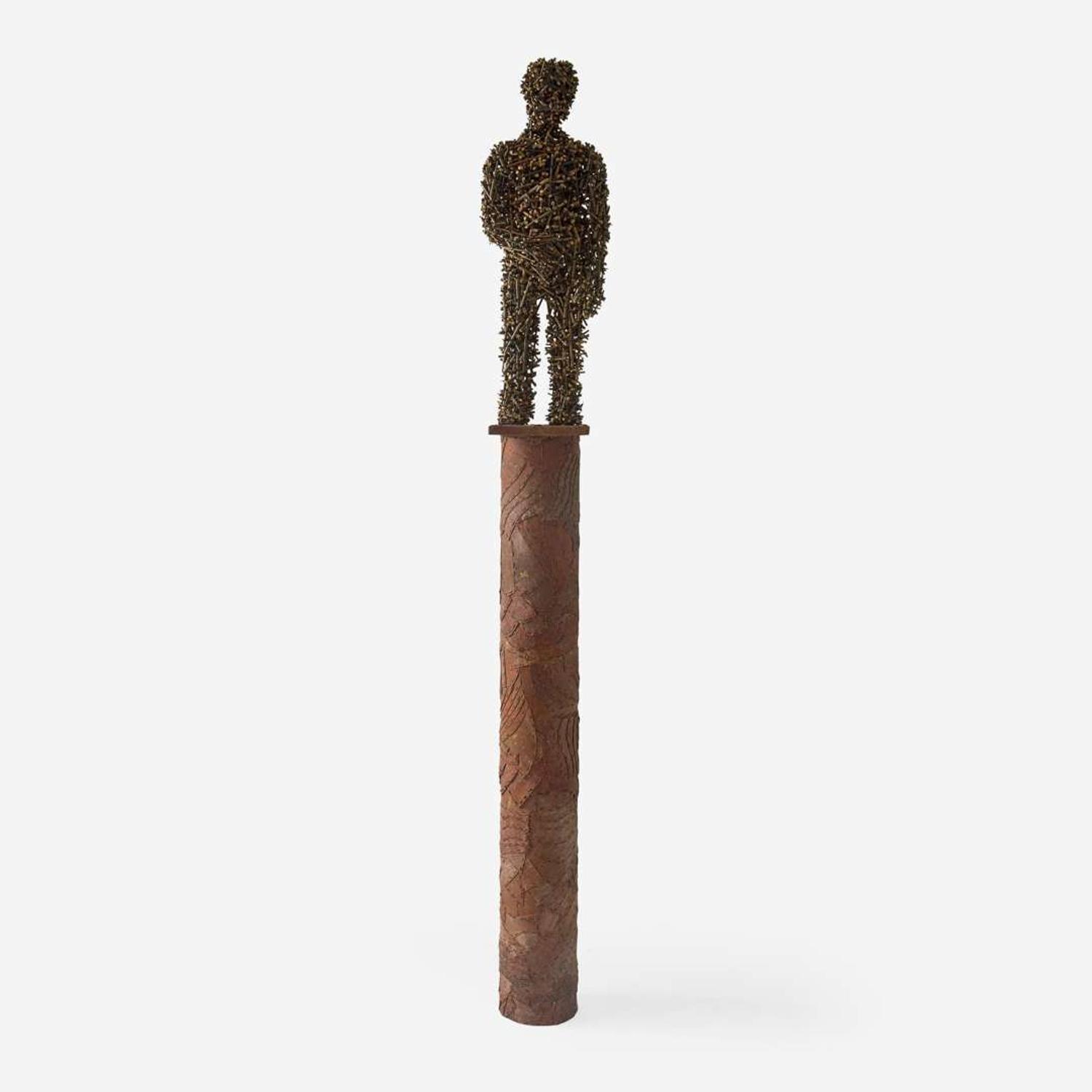 John McQueen (American, b. 1943) Figure on Stand, USA, circa 1990