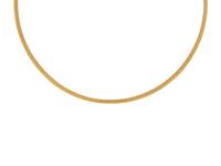 REVERSIBLE BICOLOR GOLD NECKLACE