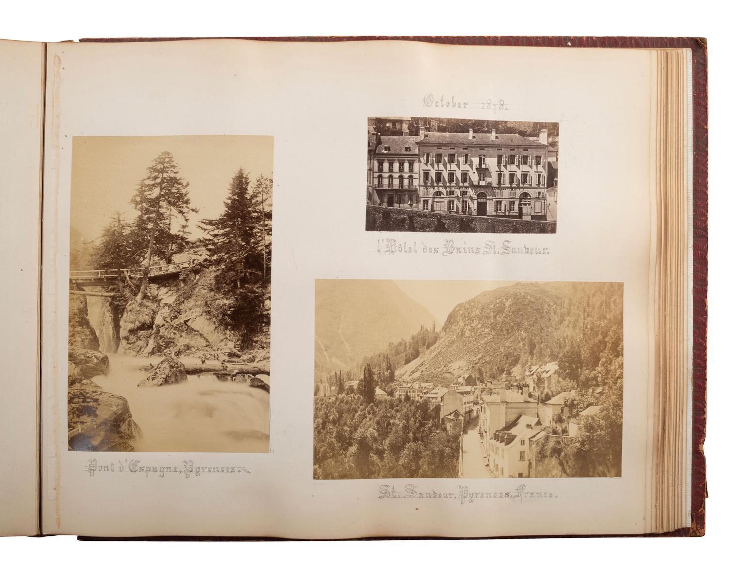 [EARLY PHOTOGRAPHY]. BEATO, Antonio (1835-1906). Album containing 29 photographs of Egypt.