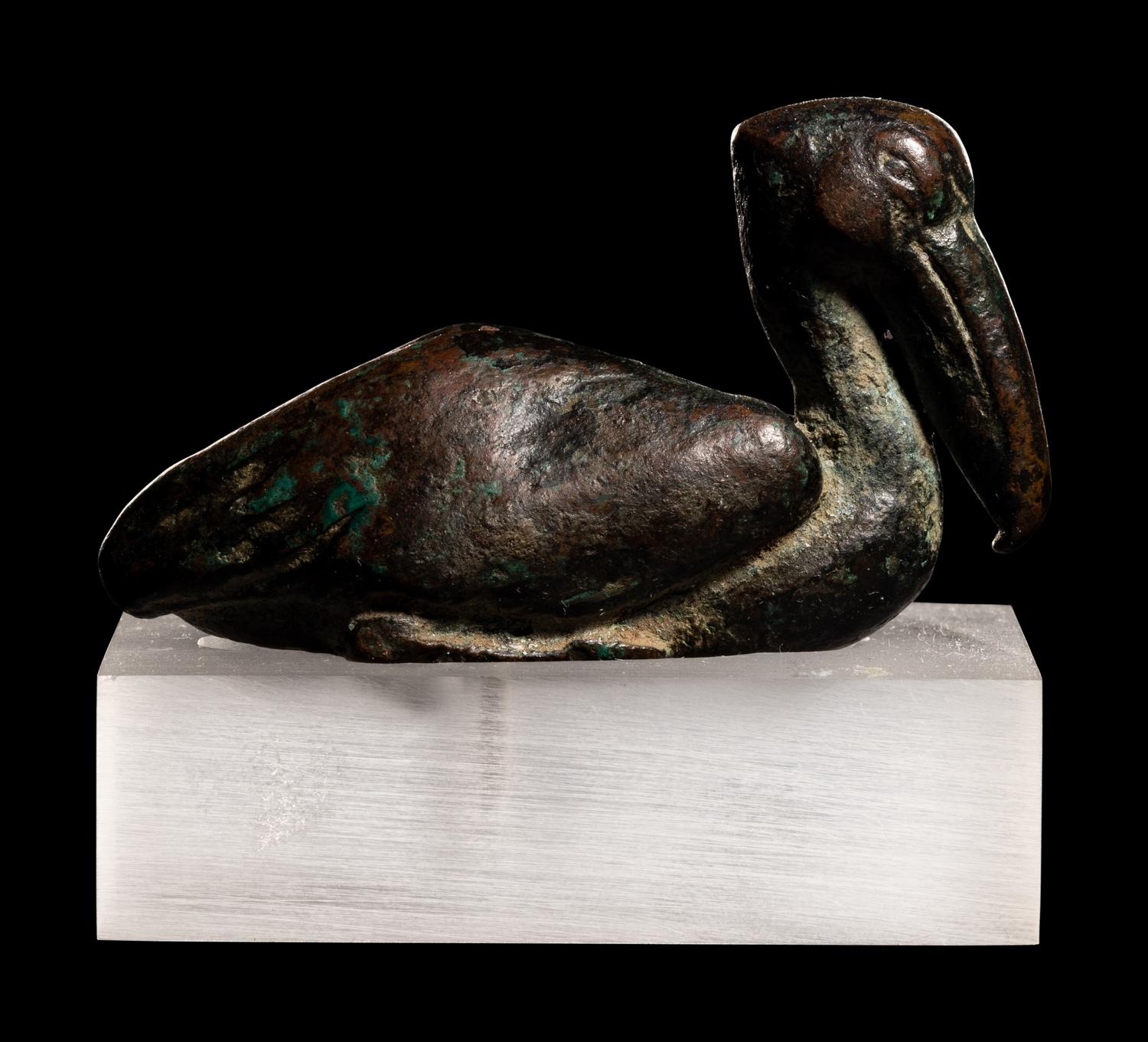 An Egyptian Bronze Deben Weight