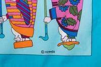Three Hermès 70cm Cotton Scarf, 1990-2010s