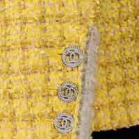 Chanel, Lemon Yellow Tweed Jacket