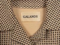 Galanos, Tailored Wool Tweed Jacket