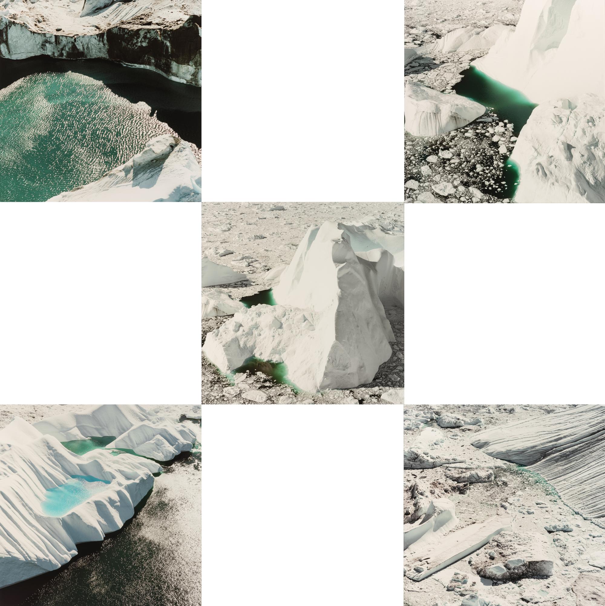 Terry Evans (born 1944) Selected Studies from Ice Fjord Leading to Jakobshavn Glacier, 2008