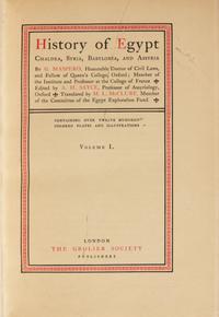 [Travel & Exploration] Maspero, Gaston. History of Egypt, Chaldea, Syria, Babylonia, and Assyria