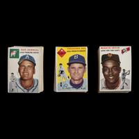 A Near Set of 1954 Topps Baseball Cards (240/250) from The Collection of David Eisenhower