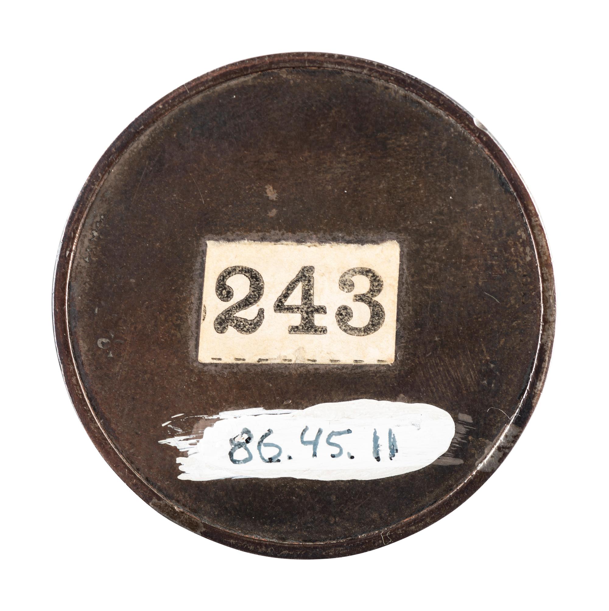 [CIVIL WAR]. Sheridan's Cavalry, Co. F, 2nd Massachusetts Cavalry, "The Californian Battalion." Battle of Five Forks commemorative medal.