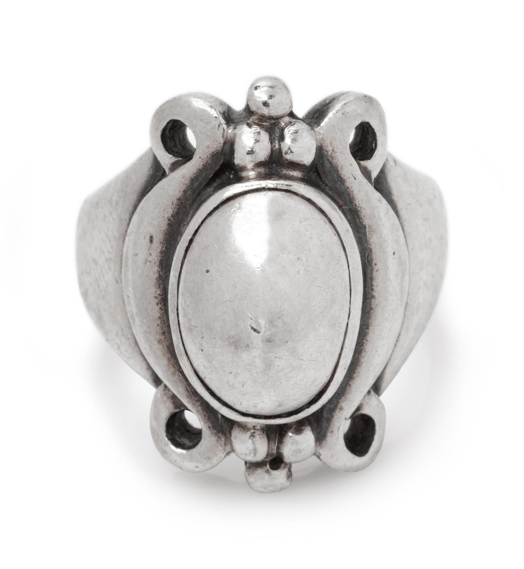 A Sterling Silver Ring, Kalo,