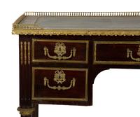 A Louis XVI Style Gilt Bronze Mounted Writing Desk — 19TH/20TH CENTURY