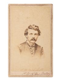 [CIVIL WAR] 16th OH Battery Archive, incl. hand-drawn camp scene, escutcheon, war-date diary, CDVs.