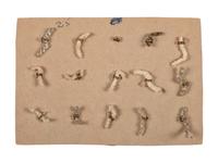 A group of 15 Civil War and post-Civil War buttons, comprising: