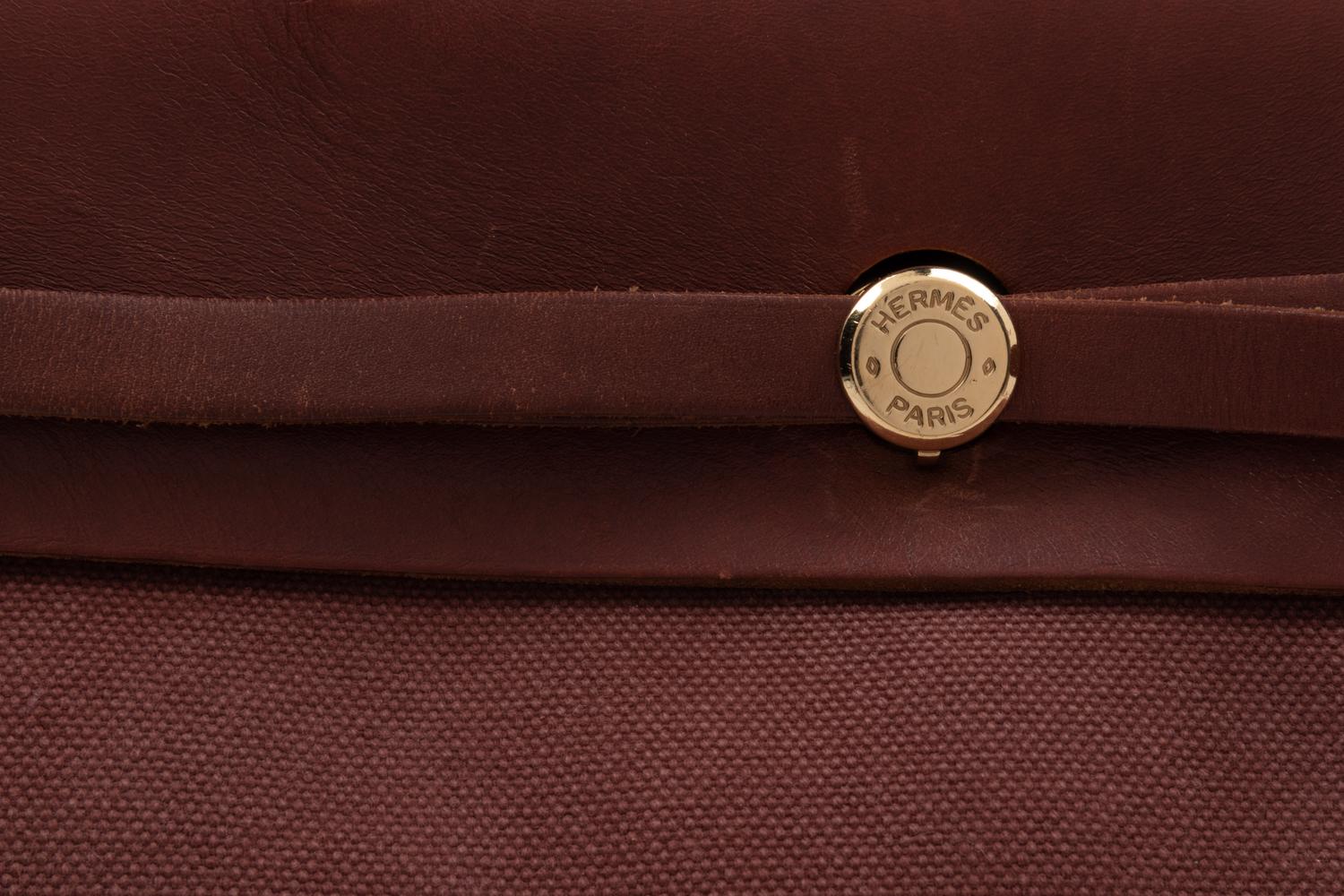 Hermès Convertible Toile Herbag, 2001