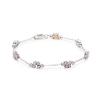 WHITE GOLD AND DIAMOND BRACELET