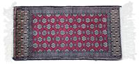 Two Senneh Wool Mats Each 2 feet x 1 foot.