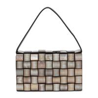Bottega Veneta, Mother-of-Pearl Embellished Flap Bag