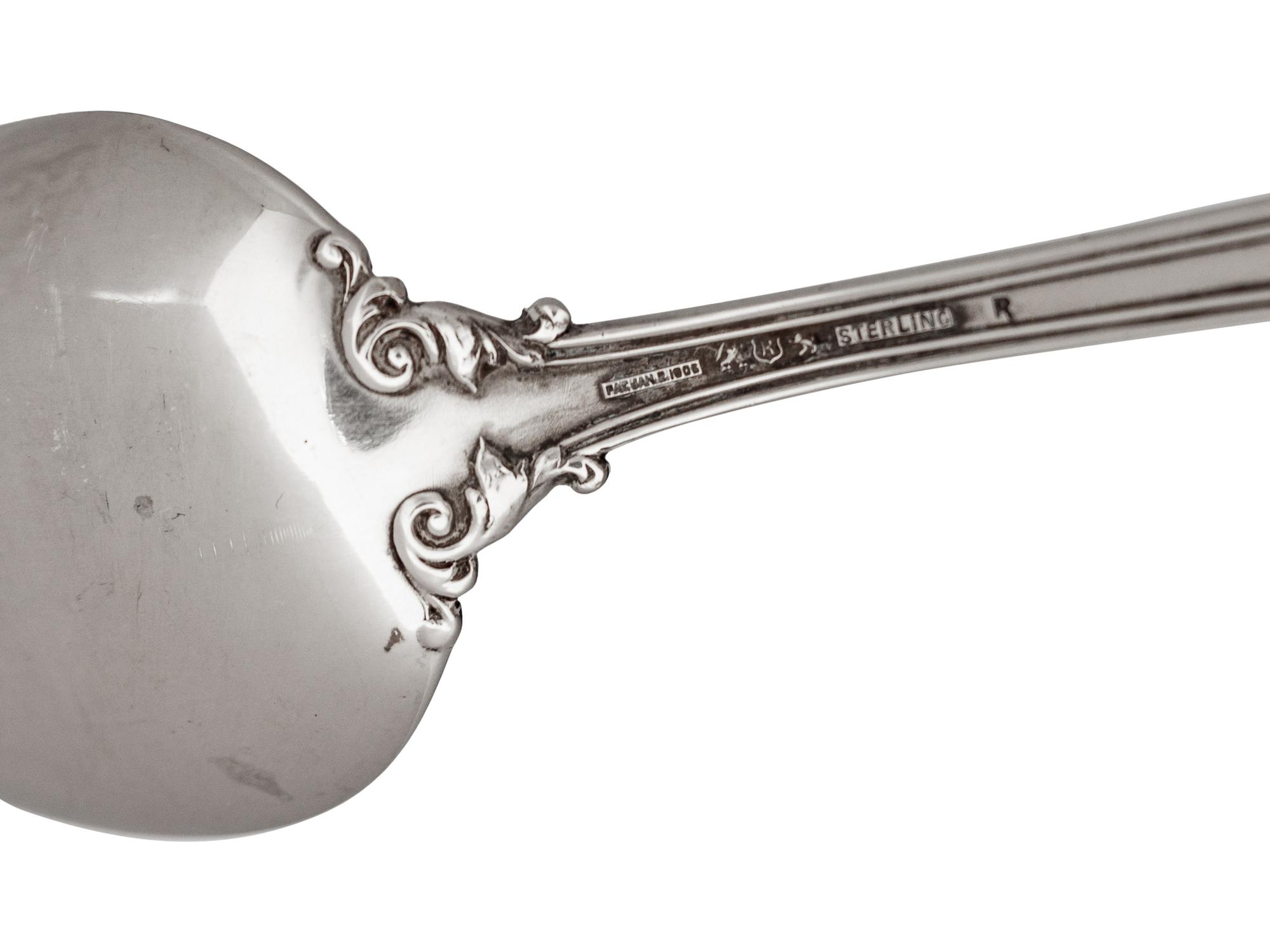 An American Silver Flatware Service
