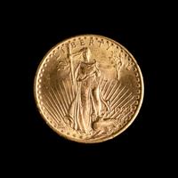A 1924 Saint Gaudens $20 Gold Coin