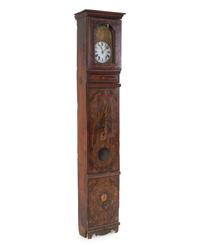 A French Painted Comtoise Clock
