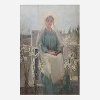 Sarah Paxton Ball Dodson (American, 1847–1906) Meditation of the Holy Virgin
