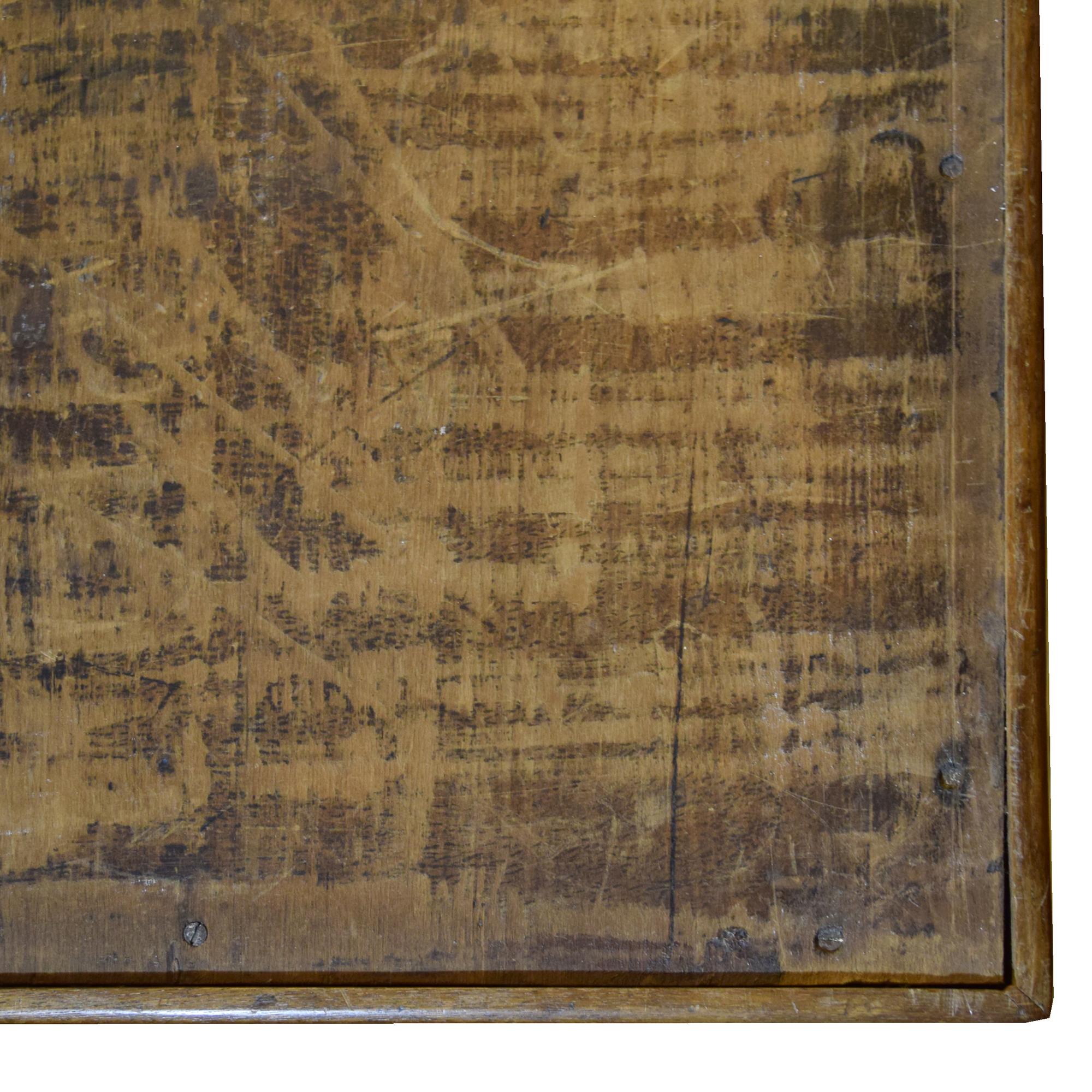 An Oak Draper's Table 136.5" W x 36.5" D x 32" H — Argentine, 20th Century