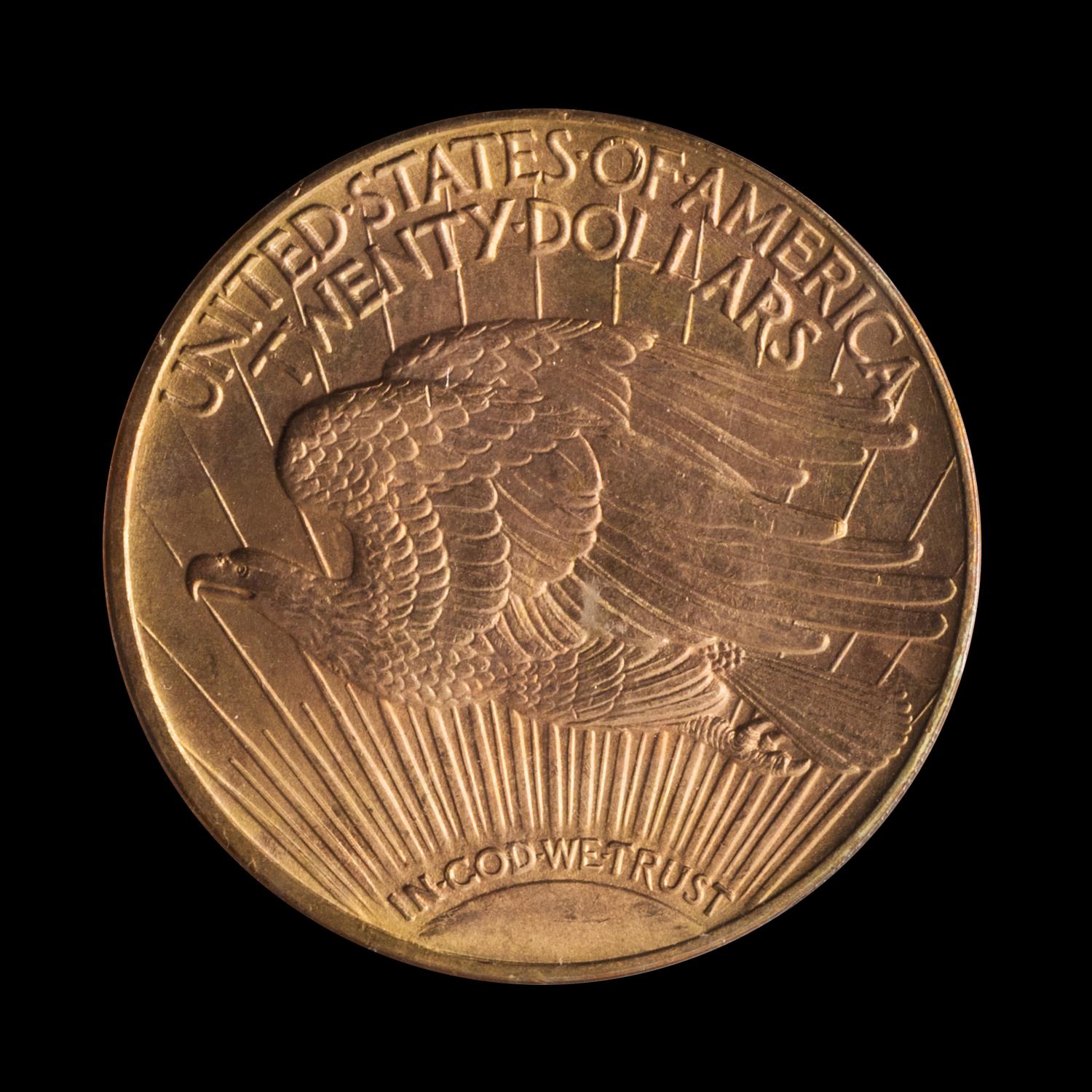 A United States 1923-D St. Gaudens $20 Gold Coin