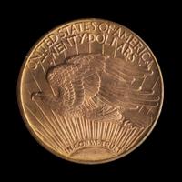 A United States 1923-D St. Gaudens $20 Gold Coin