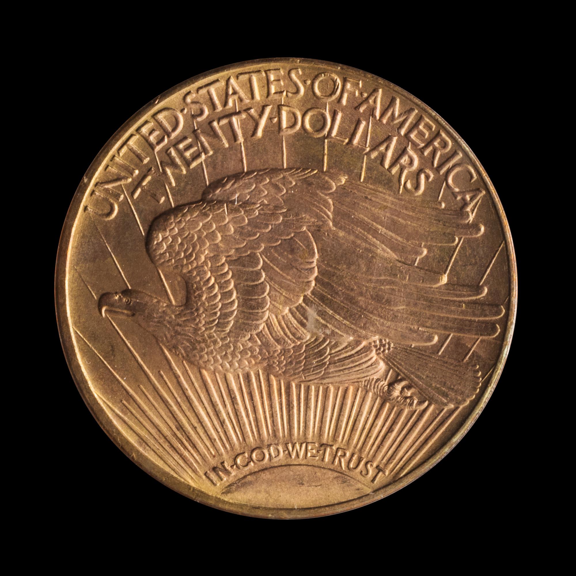 A United States 1923-D St. Gaudens $20 Gold Coin