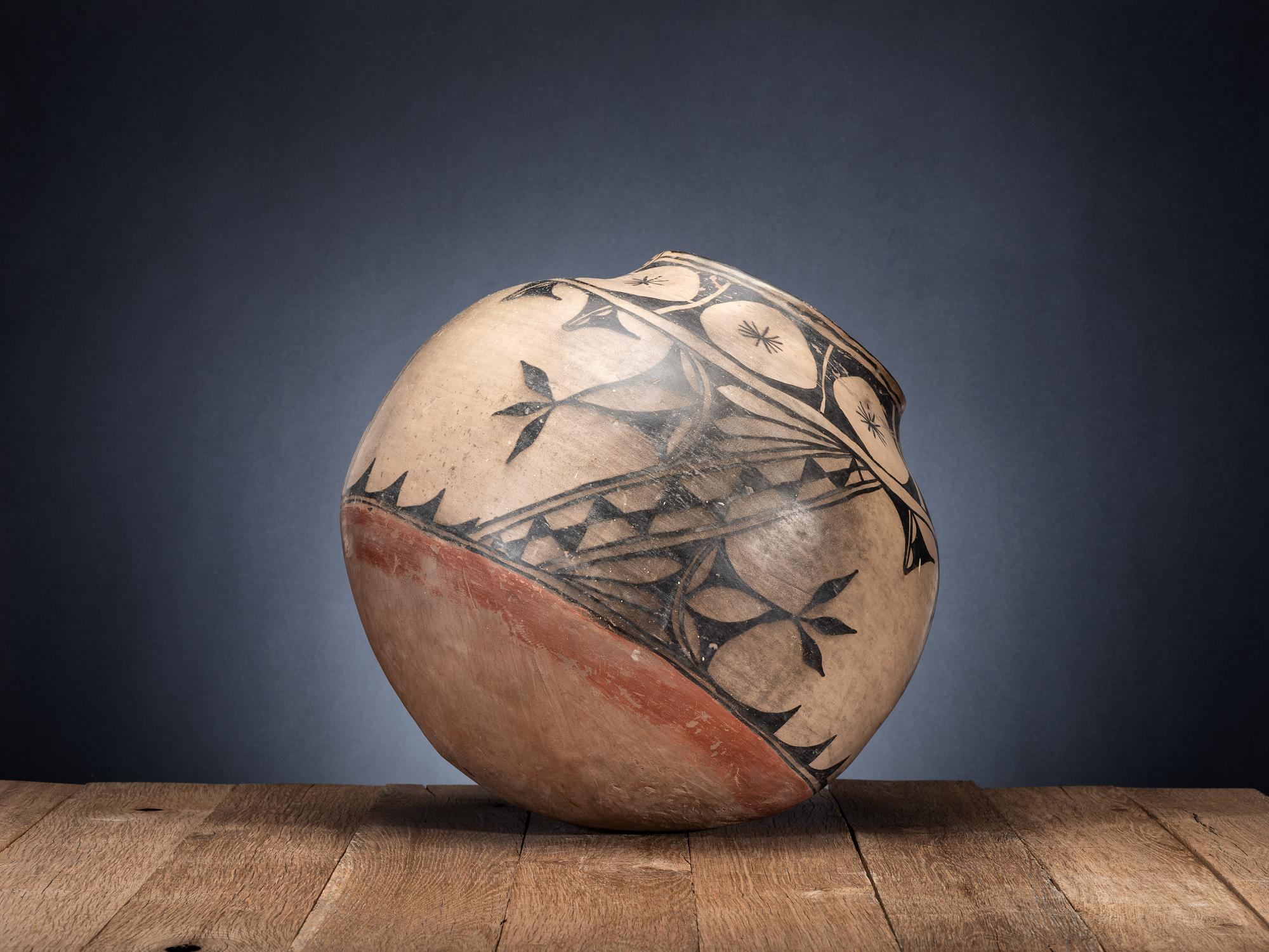 Large Cochiti Pottery Storage Jar