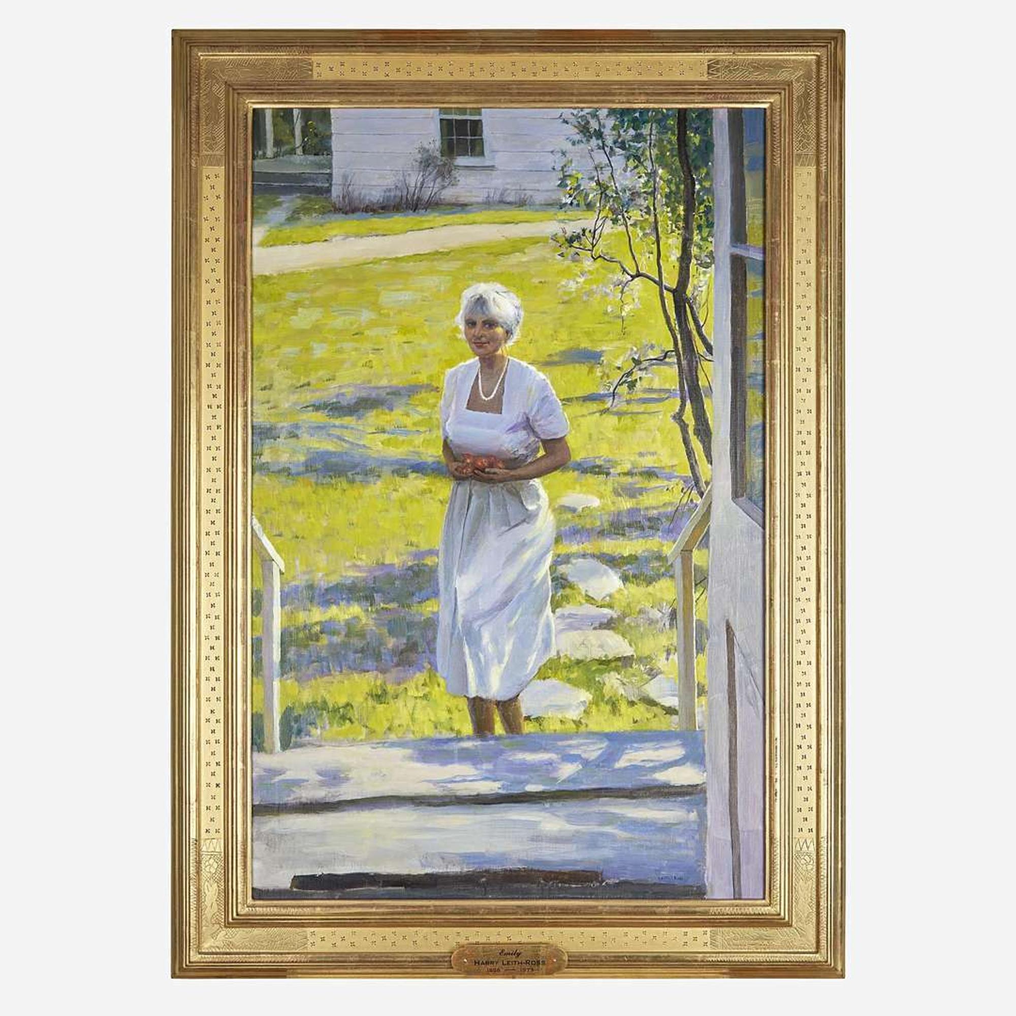 Harry Leith-Ross (American, 1886–1973) Apples From My Garden (Portrait of the Artist's Wife, Emily Leith-Ross, née Slaymaker)
