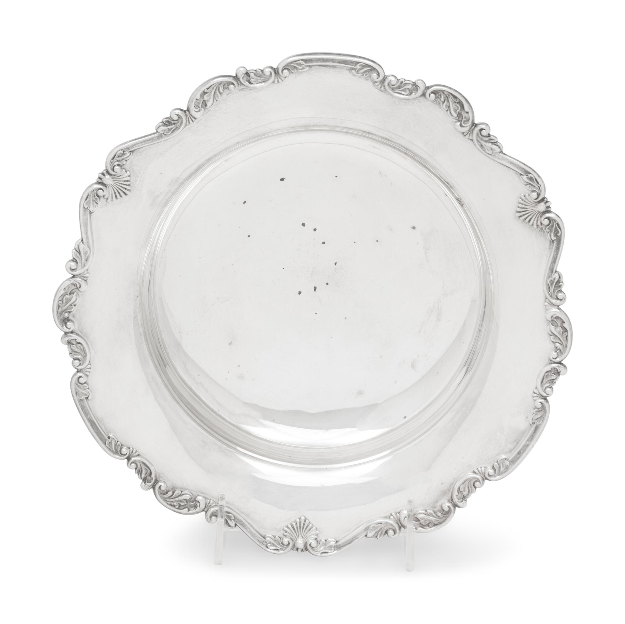 An Edwardian Silver Centerpiece Bowl